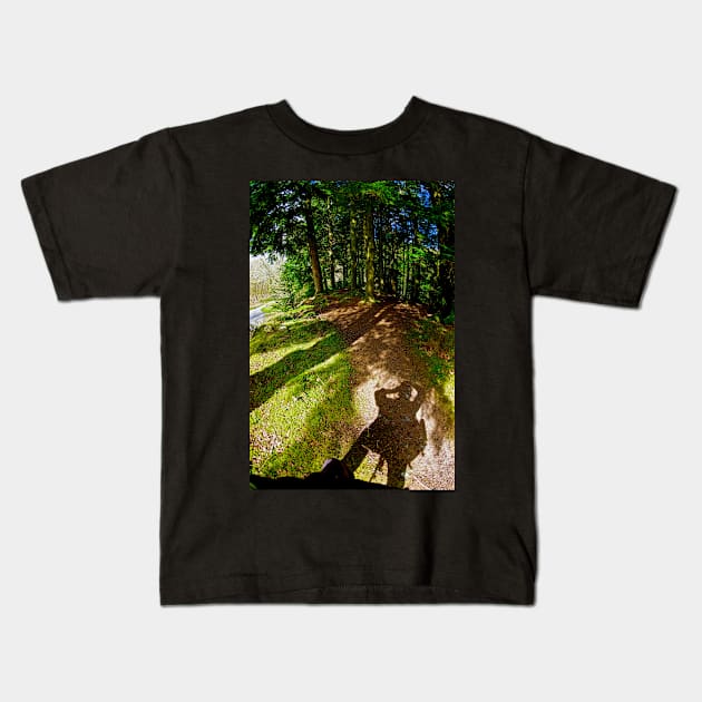 A WALK IN THE PARK Kids T-Shirt by dumbodancer